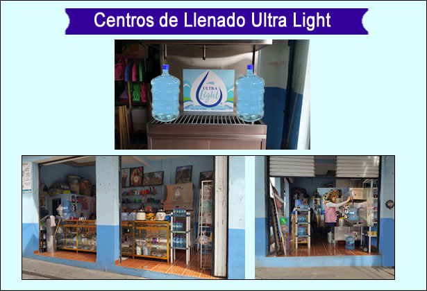 Centros de Llenado de Agua Ultra Light